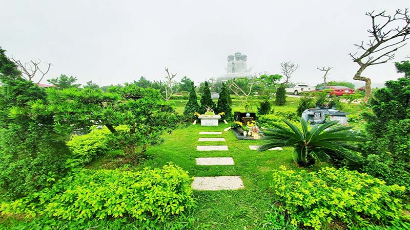 Khuôn viên 16.8m2 tại công viên Thiên Đức